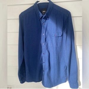 ASOS Men’s Design Slim Fit Button Up Shirt in Medium
